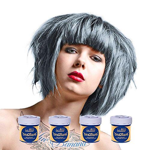 4 x La Riche Directions Semi-Perm Hair Colour Silver (ALL COLOURS Avail) 4x 88ml by LA RICHE