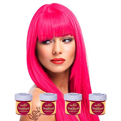 4 x La Riche Directions Semi-Permanent Hair Color 88ml Tubs