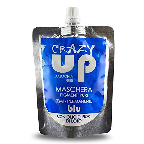 Crazy Up Mascarilla Colorante Sin Amoniaco Semipermanente para el cabello