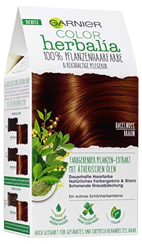 Garnier Color Herbalia - Tinte de pelo vegetal, color marrón avellana
