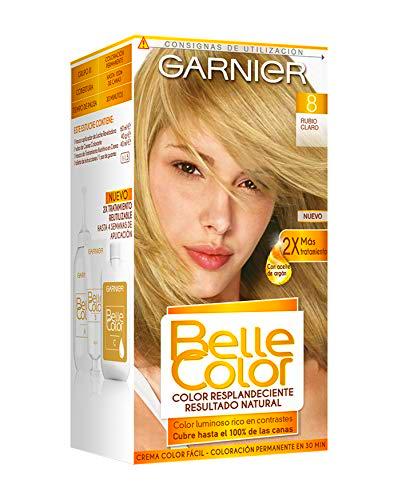 Garnier Belle Color Coloración de aspecto natural y cobertura completa de canas con aceite de germen de trigo