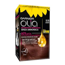Coloración permanente y decoloración Garnier Olia 5.15 Castano Fondente