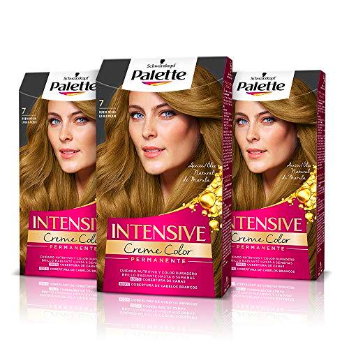 Palette Intense Cream Coloration Intensive Coloración del Cabello 7 Rubio Medio