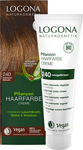 Logona 03006 coloración del cabello 240 Marrón 150 ml (nougat brown