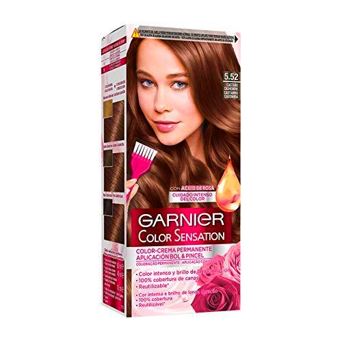 Garnier Color Sensation - Tinte Permanente Castaño Cashmere 5.52