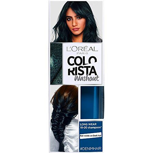 L'Oreal Paris Colorista Coloración Temporal Tono Washout Denim Hair