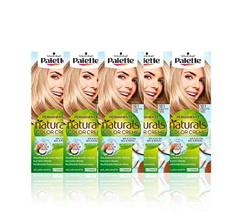 Schwarzkopf Palette Naturals - Coloración Permanente Tono 12.1 Rubio Extra