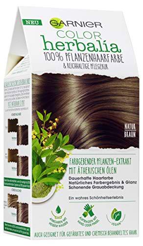 Garnier Color Herbalia - Tinte para pelo vegetal, color marrón natural