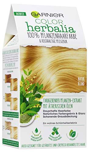 Garnier Color Herbalia - Tinte para el cabello rubio natural con henna y aceites esenciales
