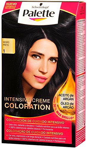 Palette Intense Cream Coloration Intensive Coloración del Cabello 1 Negro