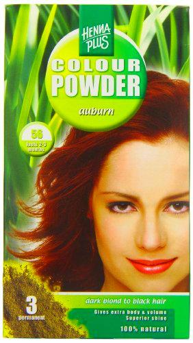 Hennaplus polvo de color caoba 56