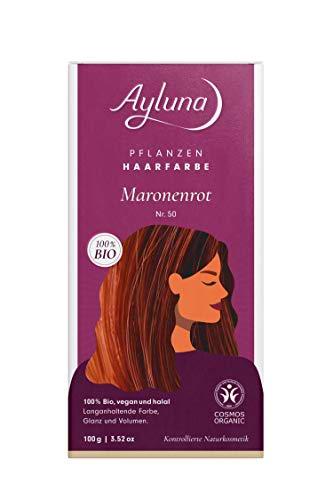 ayluna ? planta color del pelo nº 50 castañas Rojo ? 100 g