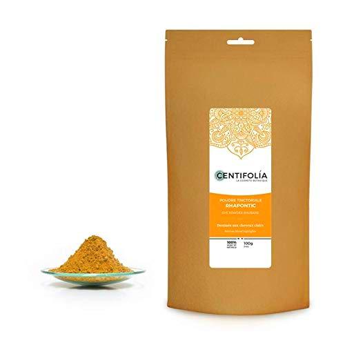 Rhapontic - Polvo natural - Coloración para cabello rubio o chakras