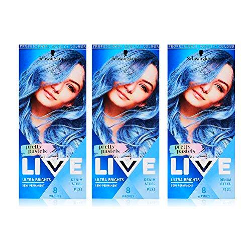 Tinte para el cabello de colores intensos vivos de Schwarzkopf