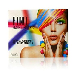 Tizas de colores para el pelo de B Uniq, ideal para Halloween