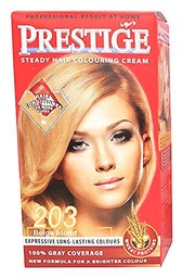 Vip’s prestige crema colorante para el cabello, color rubio beige 203
