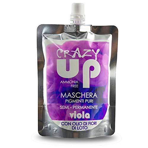 Crazy Up Mascarilla Colorante Sin Amoniaco Semipermanente para el cabello