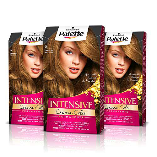Palette Intense Cream Coloration Intensive Coloración del Cabello 6 Rubio Oscuro