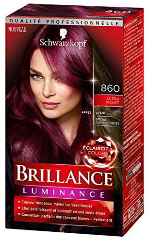 Schwarzkopf - brillo - Coloración permanente - Luminance - Ultra Violet 860