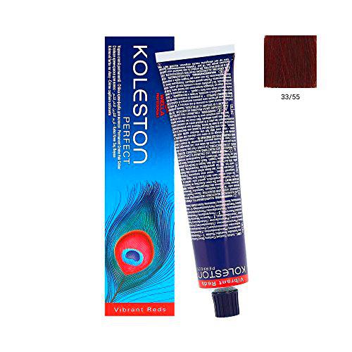 Wella Professionals koleston Perfect Vibrant Reds P5 pelo Color 33/55 Color Marrón Oscuro/Caoba de Intensivo
