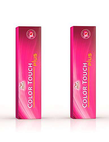 Pack de 2 unidades Color Touch Plus 60 ml 44/07 castaño medio intenso natural marrón