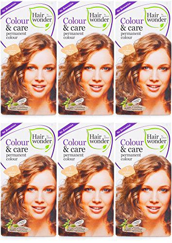 Hennaplus Colour und Care 7 - Tinte para el cabello (rubio medio