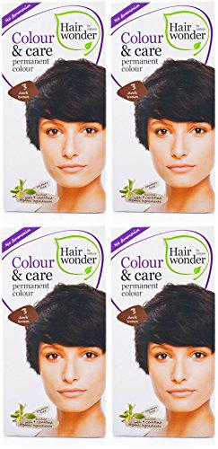 Hennaplus Colour und Care 3 - Tinte para el cabello (100 ml, 4 colores)