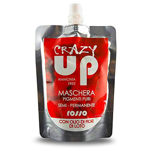 Crazy Up Mascarilla Colorante Sin Amoniaco Semipermanente para el cabello