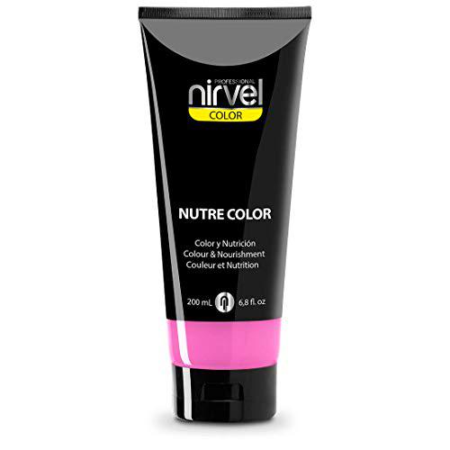 Nirvel Nutre Color Coloración Temporal, Chicle - Pack de 6 x 200 ml (Total: 1200 ml)
