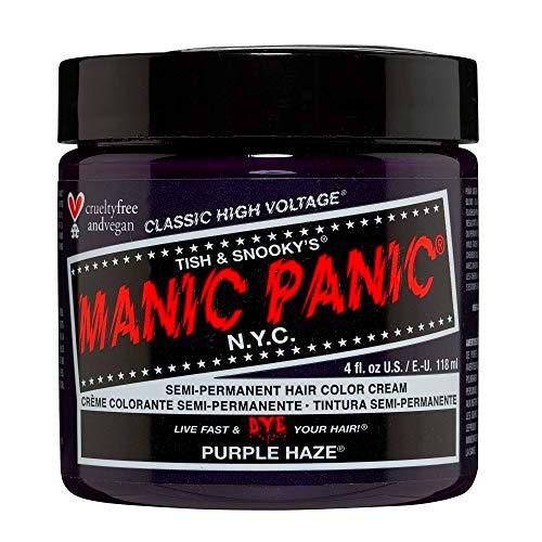 Manic Panic - Tinte capilar para coloración semi-permanente Purple Haze (612600110241)