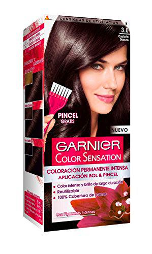 Garnier Color Sensation - Tinte Permanente Castaño Oscuro 3.0
