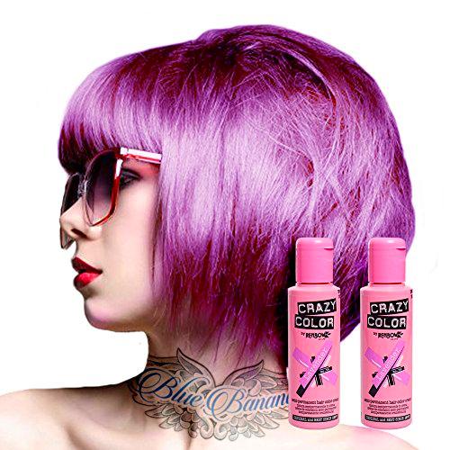 Tinte capilar semi-permanente de Crazy Color 100ml (Lavender