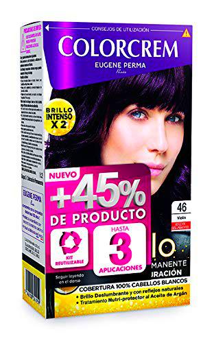 Colorcrem Color &amp; Brillo - Tinte permanente mujer - Tono 46 Violin