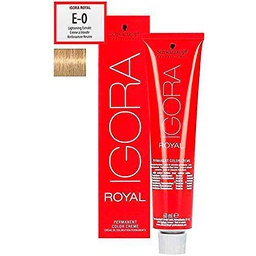 Schwarzkopf Igora Royal Coloración Permanente en Crema para el Cabello E-0-60 ml.