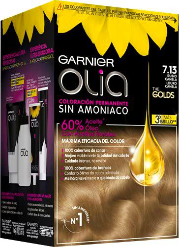 Garnier Olia - Coloración Permanente sin Amoniaco, con Aceites Florales de Origen Natural