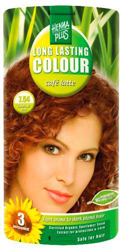 Hennaplus Larga duración Color Café Latte 7.54