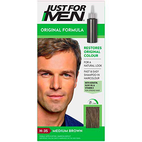 Tinte de pelo para hombre, de la marca Just For Men