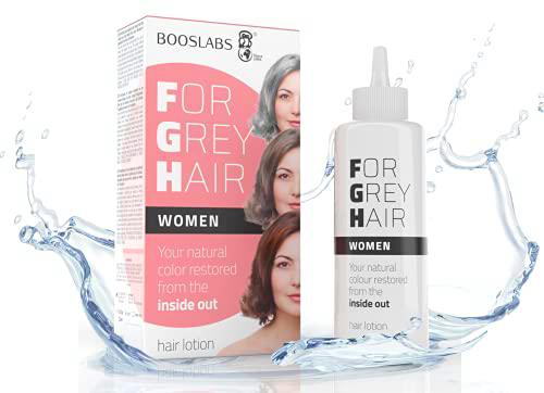 For Grey Hair for Women un producto cubre canas, recupere el color original de su bigote