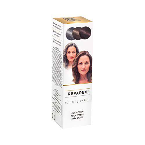 Reparex contra canas - Tratamiento de las raíces y el cabello de color gris natural para mujeres