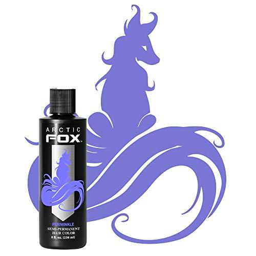 Arctic Fox 100% VEGAN PERIWINKLE SEMI PERMANENTE TINTE COLOR 8 oz Bígaro (236 ml)