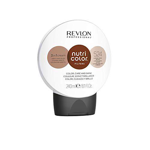 Revlon Professional Nutri Color Filters Tinte de Cabello 524 Coppery Pearl Brown 240 ml