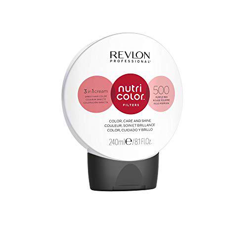 Revlon Professional Nutri Color Filters Tinte de Cabello 500 Fire Red 240 ml