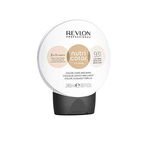 Revlon Professional Nutri Color Filters Tinte de Cabello 931 Light Beige 240 ml