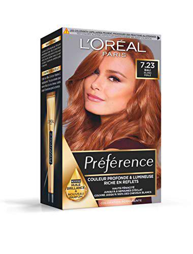 L’Oréal Paris Préférence PREF FR/NL 7.23 RICH ROSE coloración del cabello Rosa