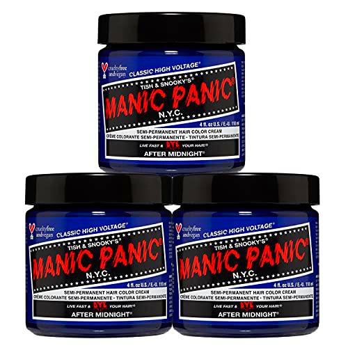 Manic Panic - After Midnight Classic Creme Vegan Cruelty Free Blue Semi Permanent Hair Dye