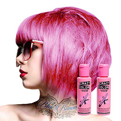 Tinte capilar semi-permanente de Crazy Color 100ml (Marshmallow Pink