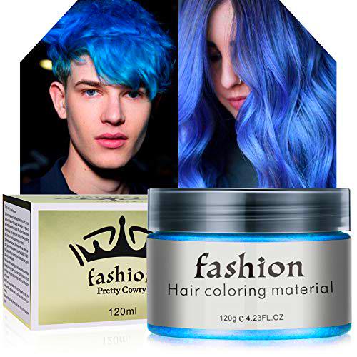 Cera Para el Cabello Teñida, Pelo Color, Crema Para Colorante Pelo Temporal Para Colorante Pelo para Fiesta