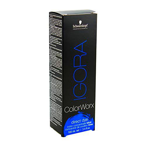 Schwarzkopf Igora ColorWorx Tinta, Tono Azul - 100 ml