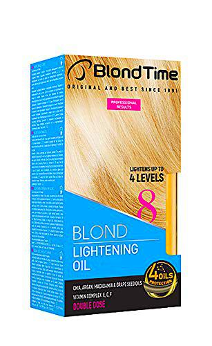 Blond Time Aceite Decolorante para cabello aclara hasta 4 tonos 180 ml