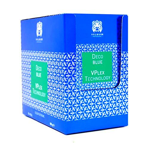 Valquer Profesional Decoblue, Decoloración Capilar con Tecnología Vplex 24 x 20 g (34217)